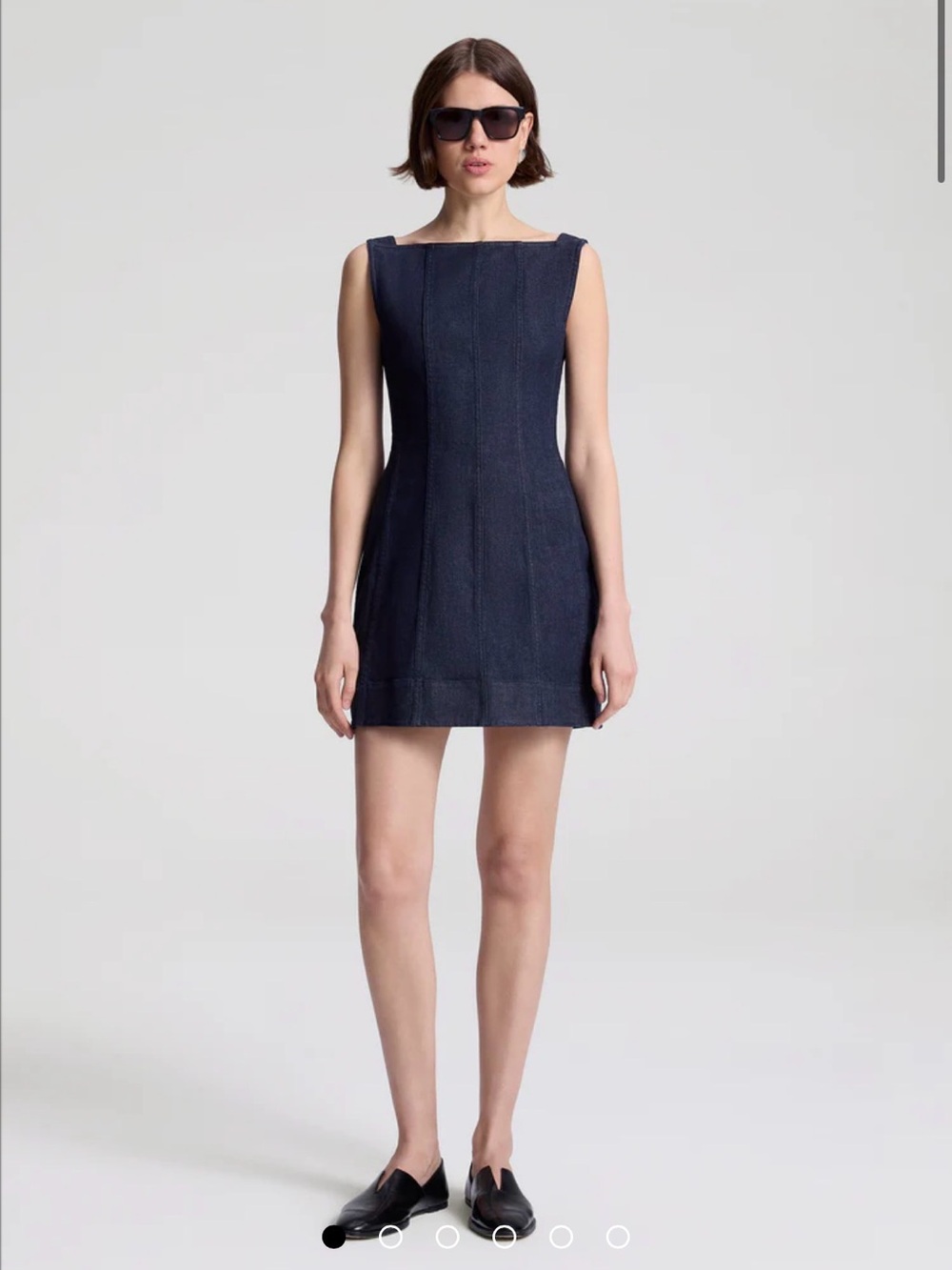 A.L.C. The 444 Denim Mini Dress
